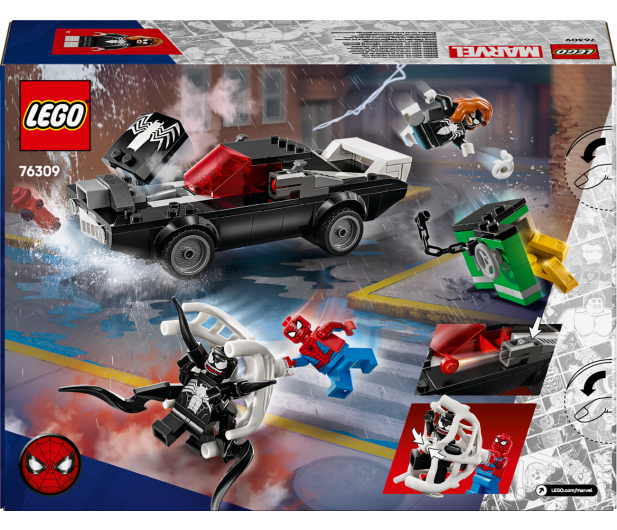 LEGO Marvel 76309 Spider-Man kontra muscle car Venoma - 1284236 - zdjęcie 8